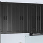 Wall Cabinet PORTO Black 60 x 31 x 100 cm Engineered Wood