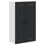 Wall Cabinet PORTO Black 60 x 31 x 100 cm Engineered Wood