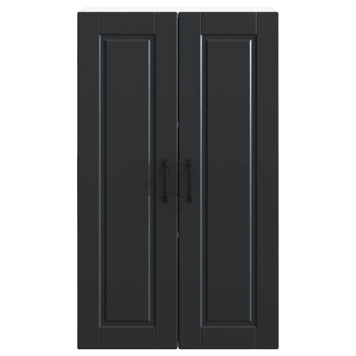 Wall Cabinet PORTO Black 60 x 31 x 100 cm Engineered Wood