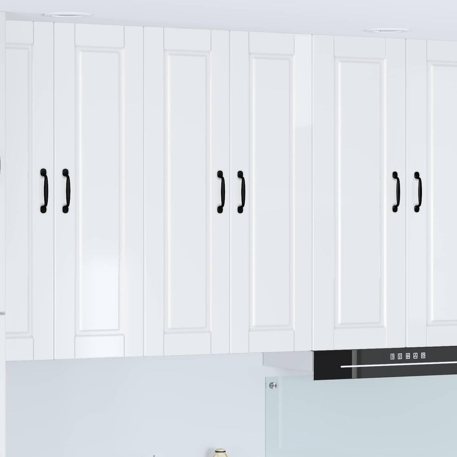 Wall Cabinet PORTO High Gloss White 60 x 31 x 100 cm