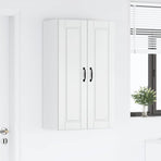 Wall Cabinet PORTO High Gloss White 60 x 31 x 100 cm