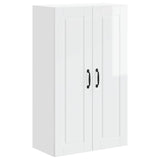 Wall Cabinet PORTO High Gloss White 60 x 31 x 100 cm