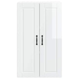 Wall Cabinet PORTO High Gloss White 60 x 31 x 100 cm