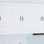 Wall Cabinet PORTO White 80 x 31 x 100 cm Engineered Wood