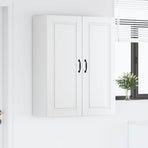Wall Cabinet PORTO White 80 x 31 x 100 cm Engineered Wood
