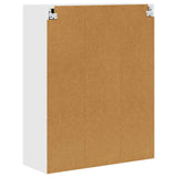 Wall Cabinet PORTO White 80 x 31 x 100 cm Engineered Wood