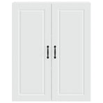 Wall Cabinet PORTO White 80 x 31 x 100 cm Engineered Wood