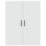 Wall Cabinet PORTO White 80 x 31 x 100 cm Engineered Wood - Rear View