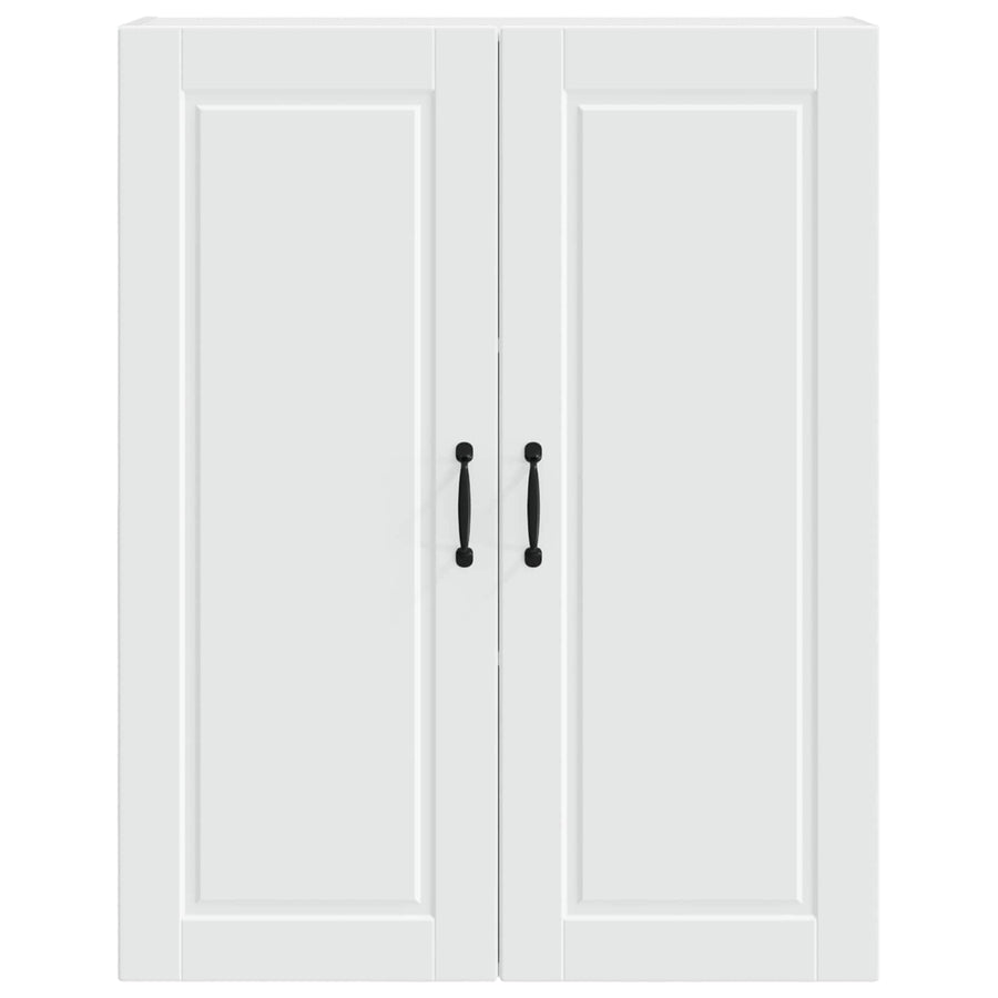 Wall Cabinet PORTO White 80 x 31 x 100 cm Engineered Wood