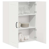 Kitchen Wall Cabinet White 80 x 31 x 100 cm Engineered Wood - Side View