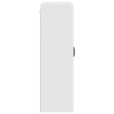 Wall Cabinet PORTO White 80 x 31 x 100 cm Engineered Wood
