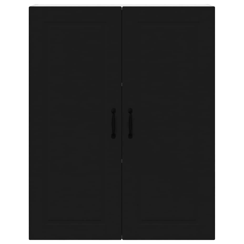 Kitchen Wall Cabinet Black 80 x 31 x 100 cm Engineered Wood