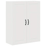 Kitchen Wall Cabinet High Gloss White 80 x 31 x 100 cm - Front View
