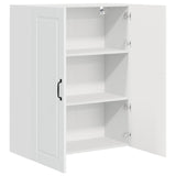 Wall Cabinet PORTO High Gloss White 80 x 31 x 100 cm - 45-Degree Angle