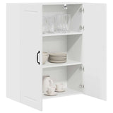 Kitchen Wall Cabinet High Gloss White 80 x 31 x 100 cm - Side View