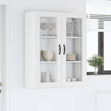 Kitchen Wall Cabinet White 80 x 31 x 100 cm Engineered Wood - Top-Down View