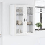 Kitchen Wall Cabinet High Gloss White 80 x 31 x 100 cm - Top-Down View