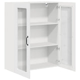 Kitchen Wall Cabinet High Gloss White 80 x 31 x 100 cm - 45-Degree Angle