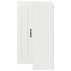 Wall Corner Cabinet PORTO White 57 x 57 x 100 cm