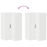 Kitchen Wall Cabinet White 57 x 57 x 100 cm Engineered Wood - Extra Image