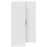Kitchen Wall Cabinet White 57 x 57 x 100 cm Engineered Wood - Close-Up Angle