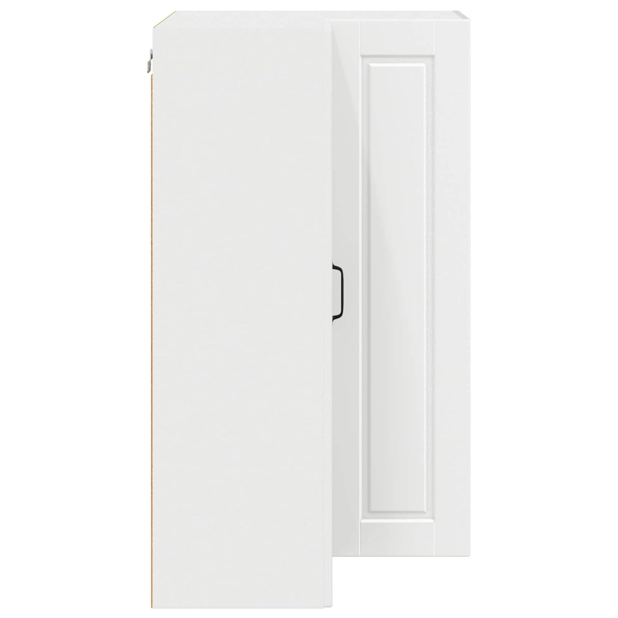 Wall Corner Cabinet PORTO White 57 x 57 x 100 cm