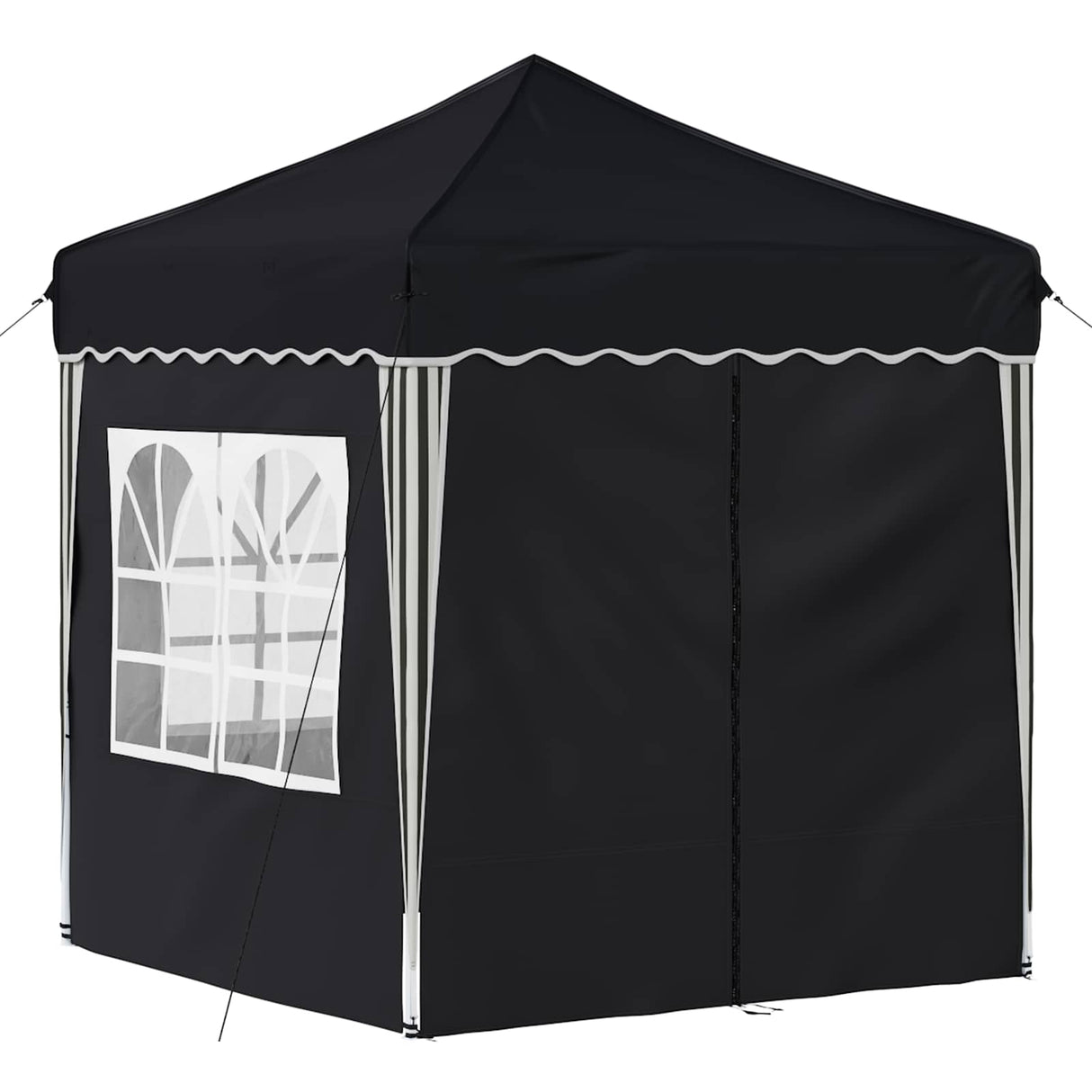 Pop-up Party Tent 195 x 195 x 245 cm Anthracite Oxford Fabric