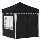 Pop-up Party Tent 195 x 195 x 245 cm Anthracite Oxford Fabric