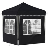 Pop-up Party Tent 195 x 195 x 245 cm Anthracite Oxford Fabric
