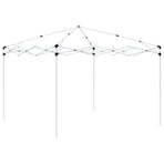 Pop-up Party Tent 288 x 288 x 245 cm Cream Oxford Fabric