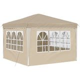 Pop-up Party Tent 288 x 288 x 245 cm Cream Oxford Fabric - Extra Image