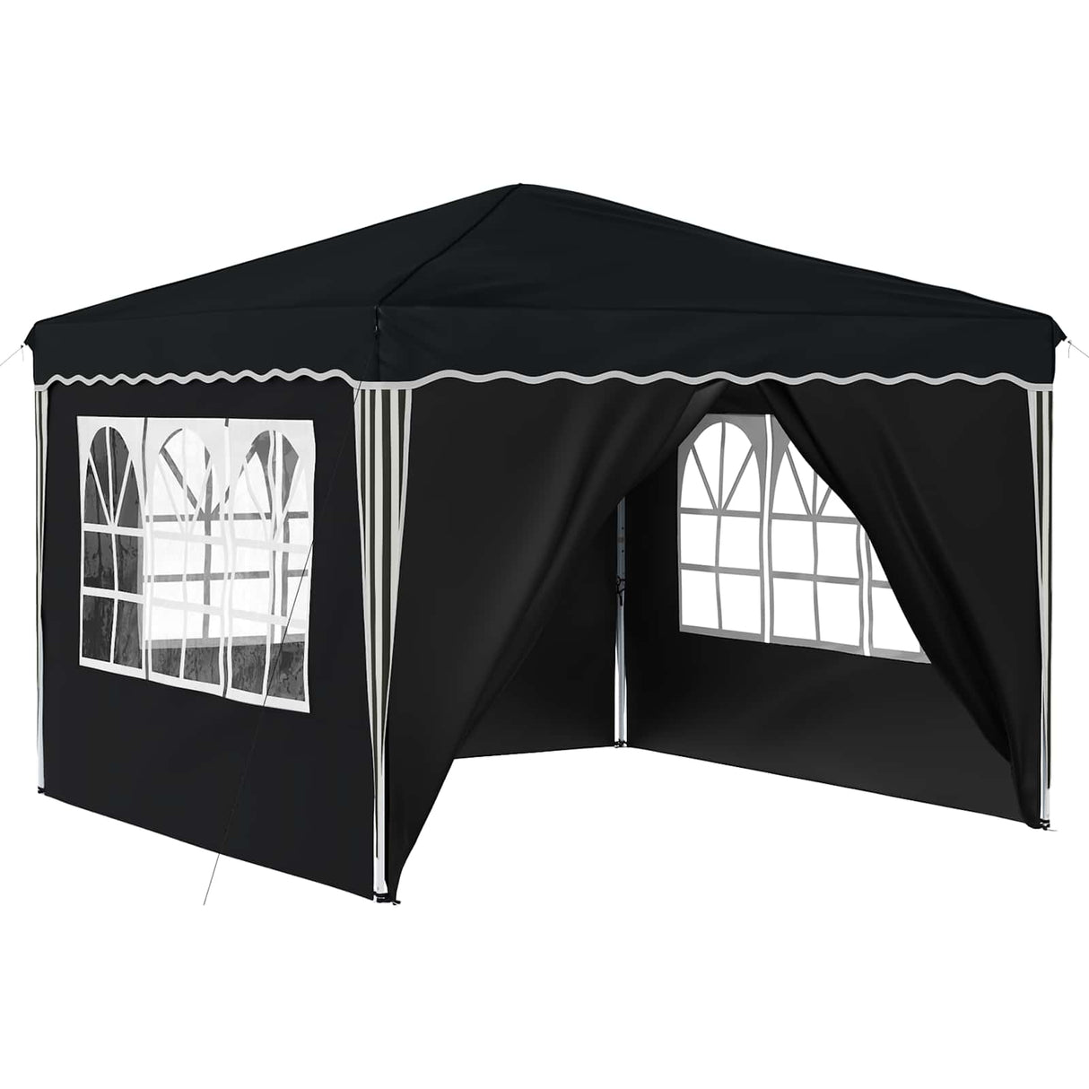 Pop-up Party Tent 288 x 288 x 245 cm Anthracite Oxford Fabric