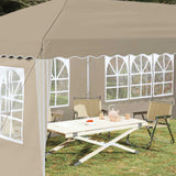 Pop-up Party Tent 575 x 289 x 245 cm Cream