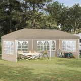 Pop-up Party Tent 575 x 289 x 245 cm Cream