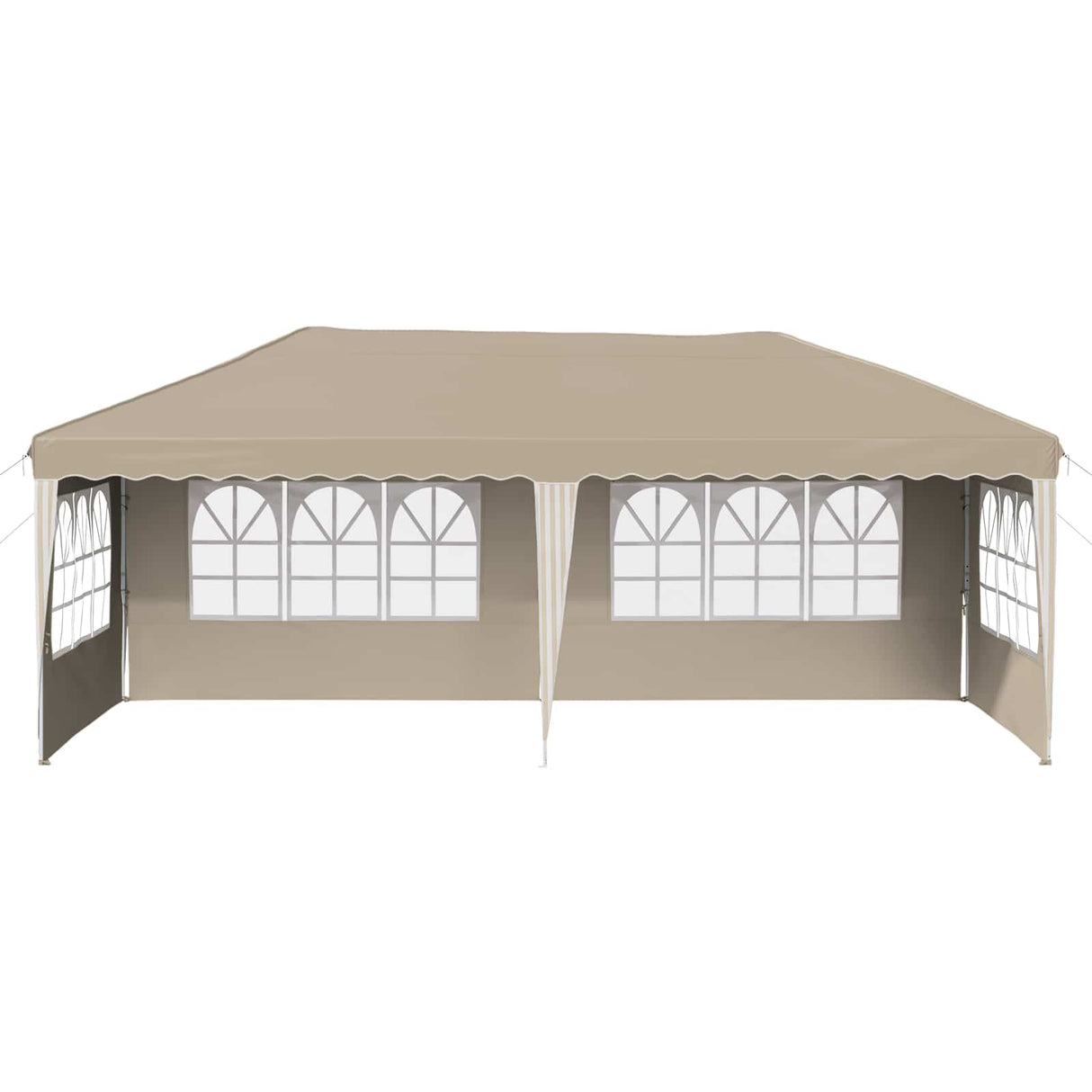 Pop-up Party Tent 575 x 289 x 245 cm Cream