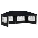 Pop-up Party Tent 575 x 289 x 245 cm Antracite - Front View
