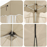 Pop-up Party Tent 575 x 288 x 245 cm Cream - Extra Image