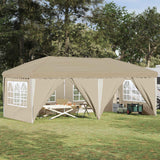 Pop-up Party Tent 575 x 288 x 245 cm Cream