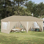 Pop-up Party Tent 575 x 288 x 245 cm Cream