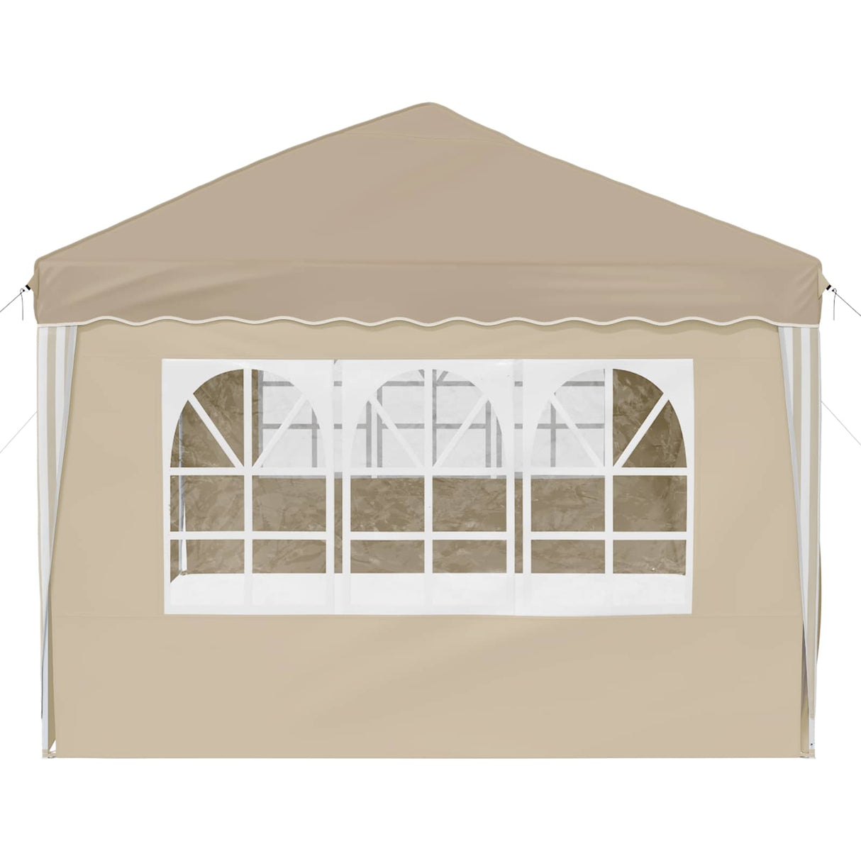 Pop-up Party Tent 575 x 288 x 245 cm Cream
