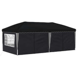 Pop-up Party Tent 575 x 288 x 245 cm Antracite - Top-Down View