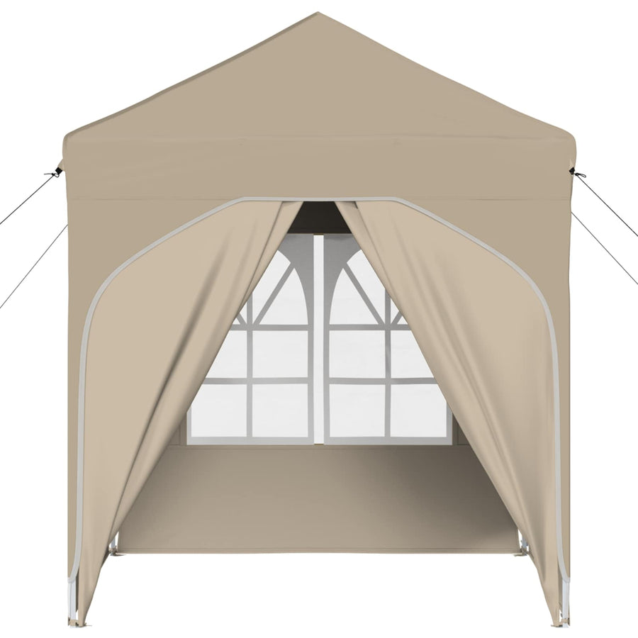 Pop-up Party Tent 192 x 192 x 245 cm Cream