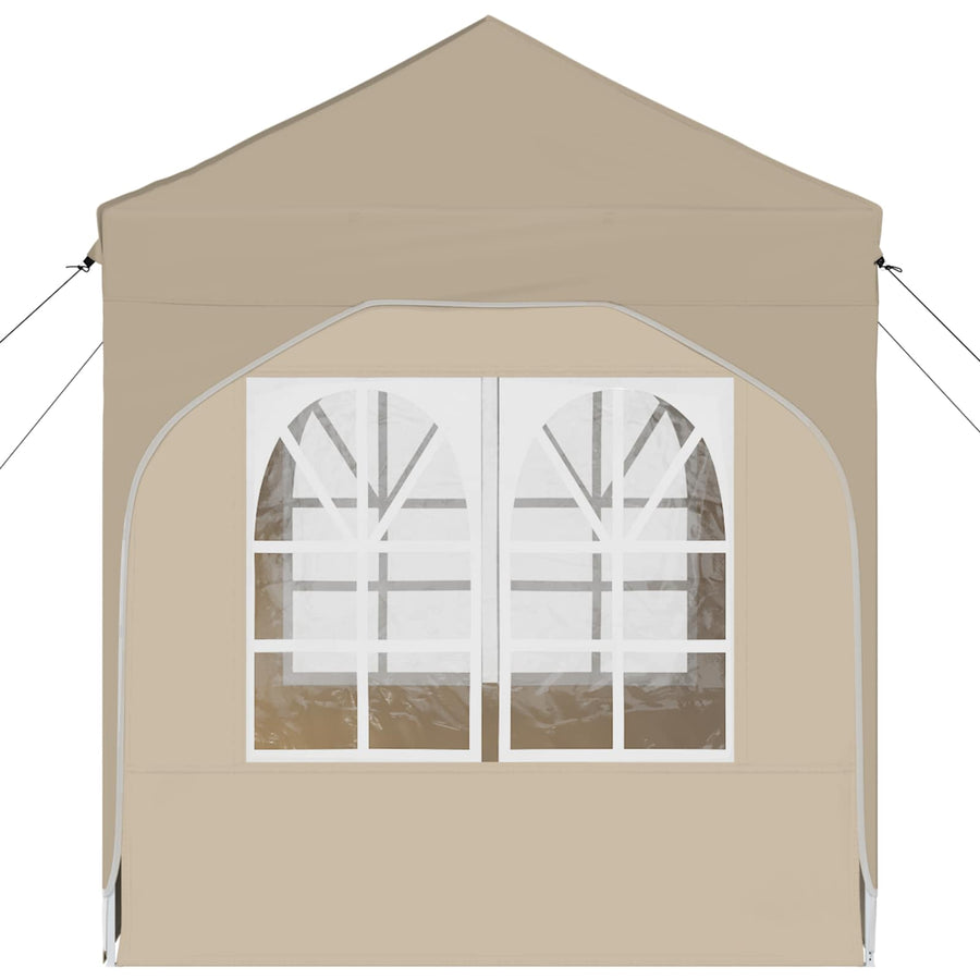 Pop-up Party Tent 192 x 192 x 245 cm Cream