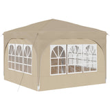 Pop-up Party Tent 290 x 290 x 245 cm Cream - Extra Image