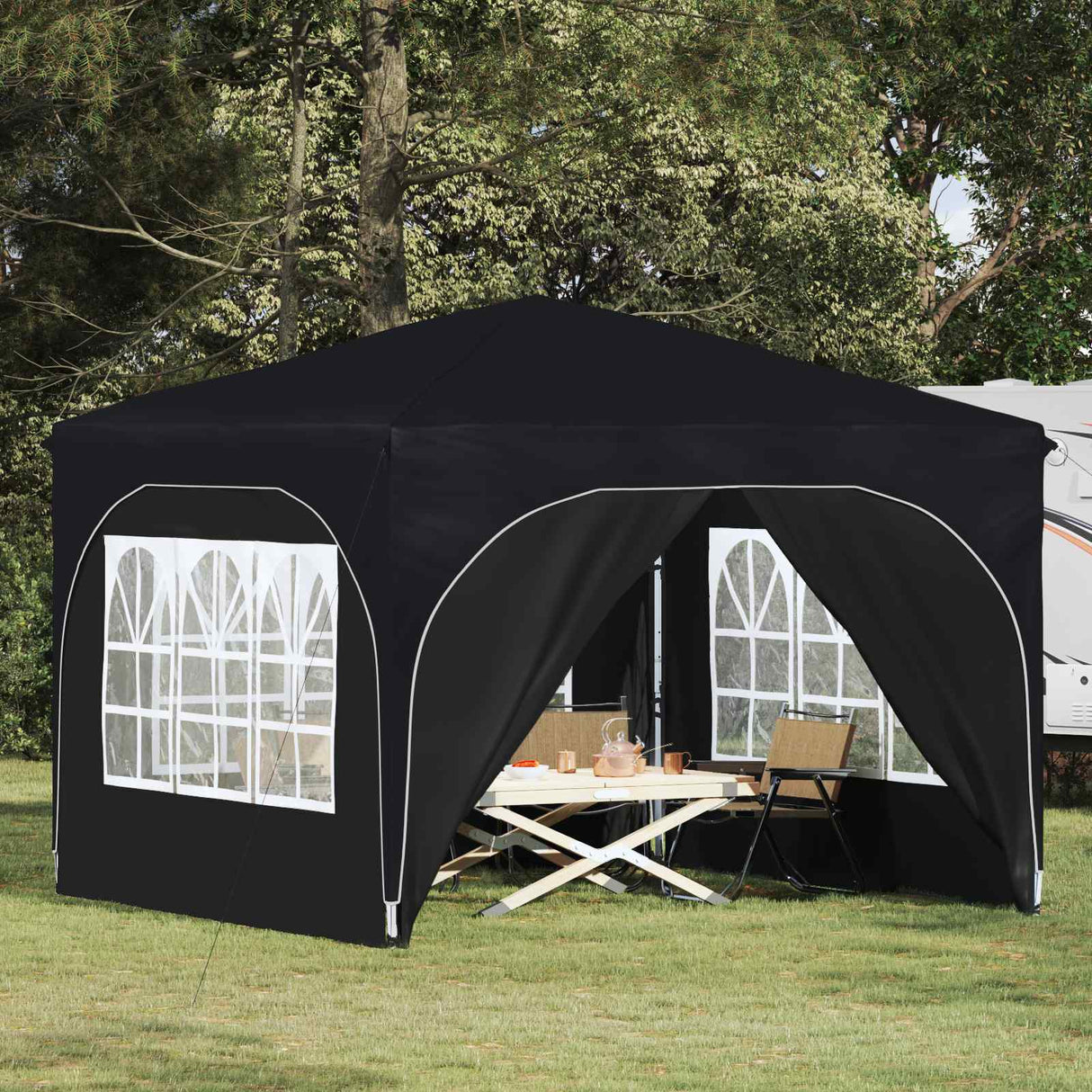 Pop-up Party Tent 290 x 290 x 245 cm Antracite