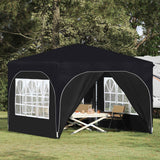 Pop-up Party Tent 290 x 290 x 245 cm Antracite