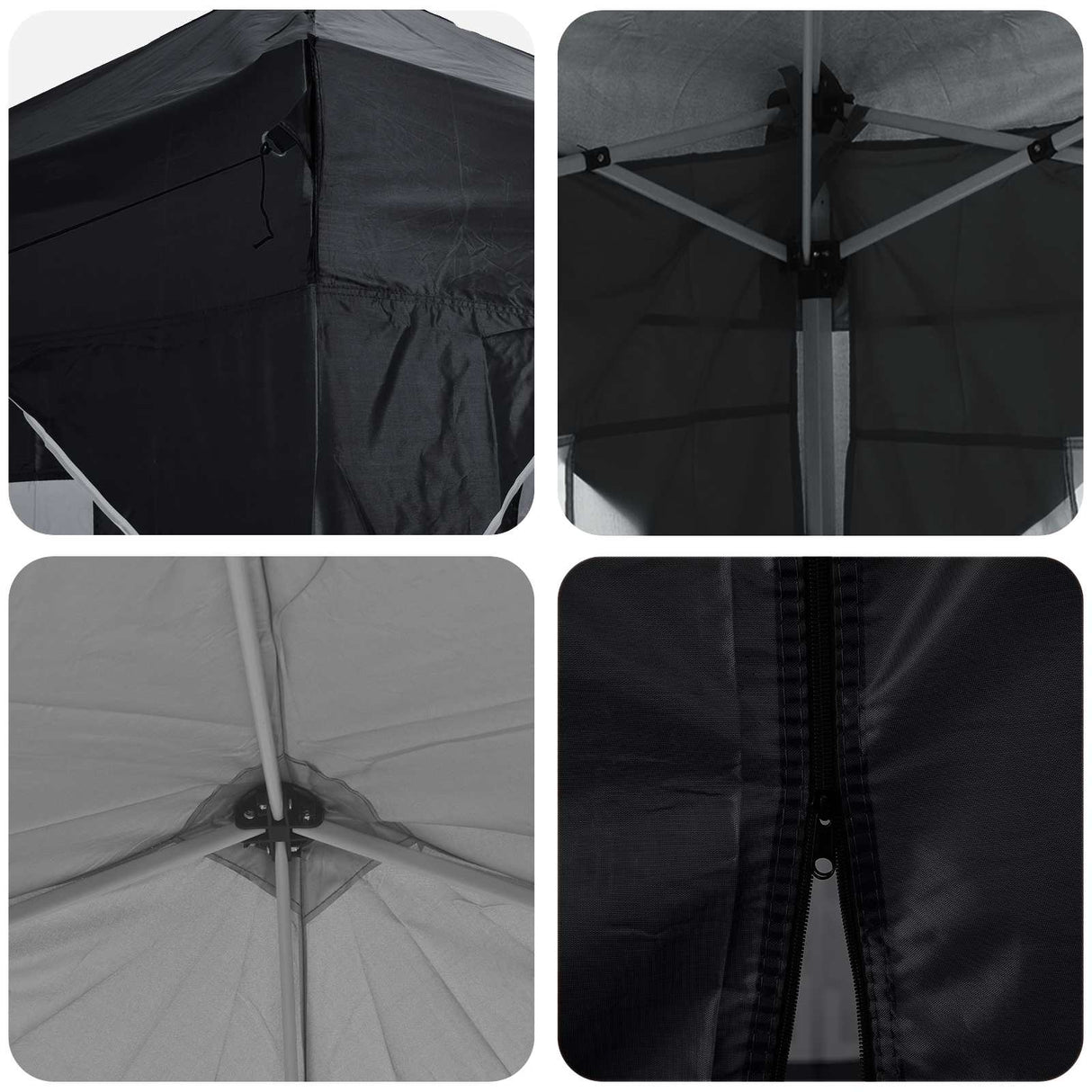 Pop-up Party Tent 575 x 288 x 245 cm Anthracite Oxford Fabric