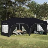 Pop-up Party Tent 575 x 288 x 245 cm Anthracite Oxford Fabric