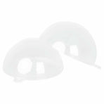 Christmas Bauble Set 25 pcs Transparent Ø 8 cm Plastic