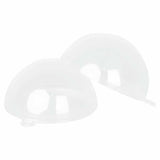 Christmas Bauble Set 25 pcs Transparent Ø 8 cm - Top-Down View